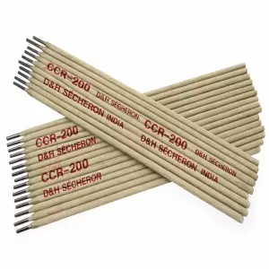 Que hàn điện lõi thép, có phủ chất trợ dung, để hàn hồ quang điện, code: CCR-200