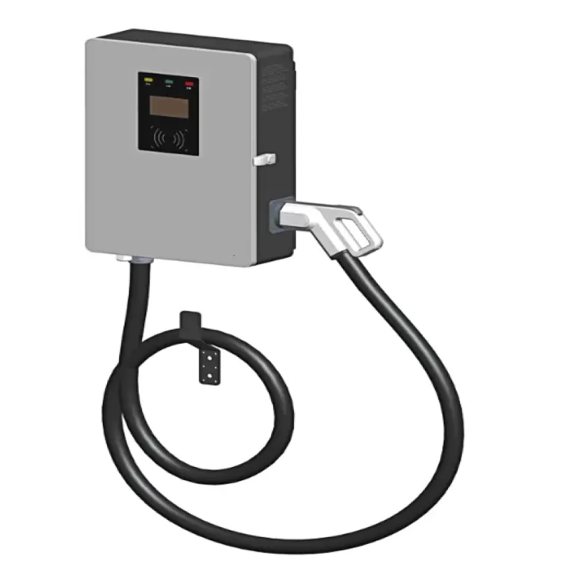 Trạm sạc DC 30kw, 380V/50Hz, cổng GBT, Có OCPP, chân đế và phần mềm